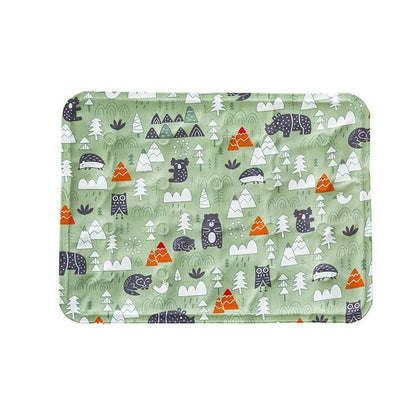 INZYX Pet Cooling Mat for Dogs and Cats, Pressure-Activated Gel Cooling Pad, Non-Toxic Summer Pet Bed for Crate, Car, and Kennel