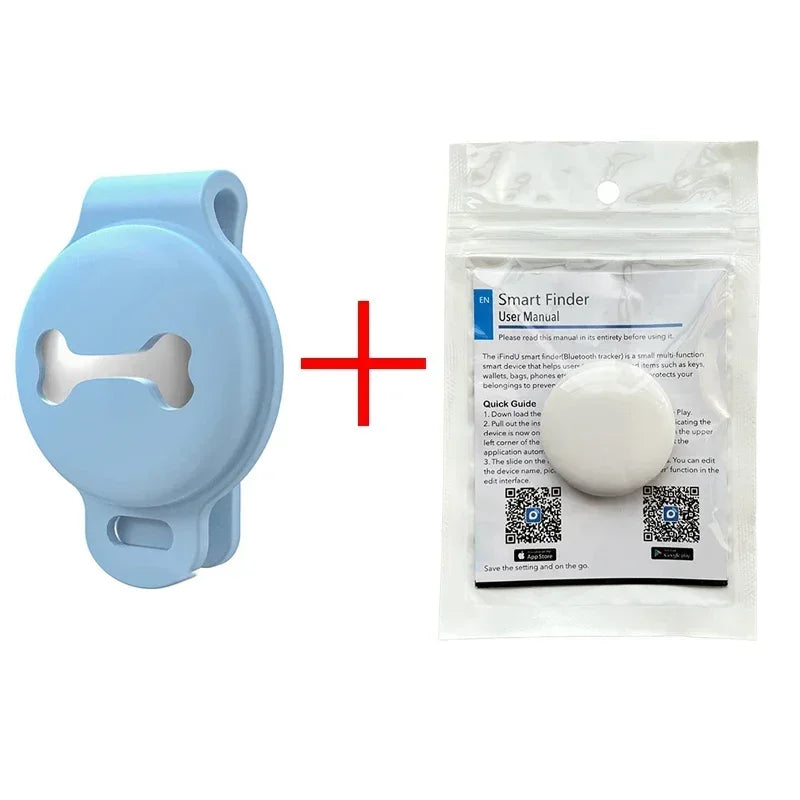 INZYX Bluetooth Pet Locator Tag for Dogs and Cats, Collar-Attached Anti-Lost Finder with Companion App, Short-Range Indoor Pet Finder