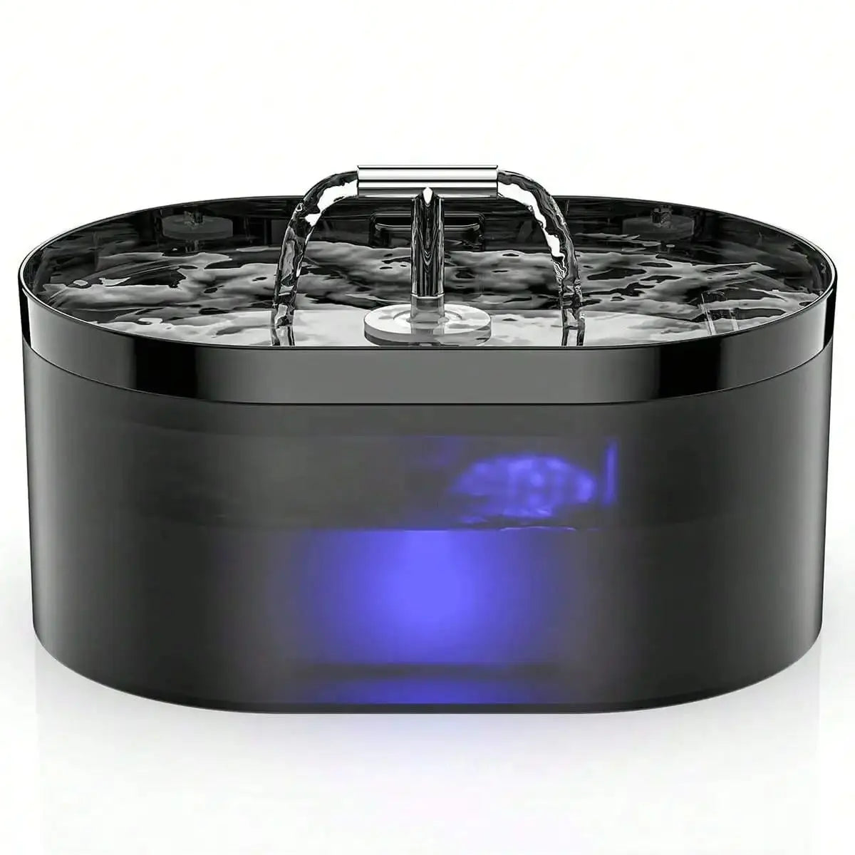 INZYX Cat Water Fountain 2.2L, Ultra-Quiet Automatic Pet Drinking Fountain with Filter for Cats and Small Dogs