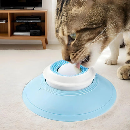 INZYX Slow Feeder Lick Mat for Dogs and Cats, Silicone Dog Bowl with Suction Cups, Anti-Choking Slow Feeding Mat for Wet and Dry Food