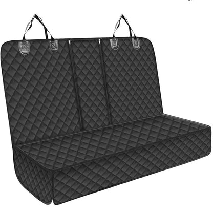 INZYX Waterproof Dog Car Seat Cover, Hammock Style Back Seat Protector for SUV Truck Car, Non-Slip Scratch-Proof Pet Seat Cover