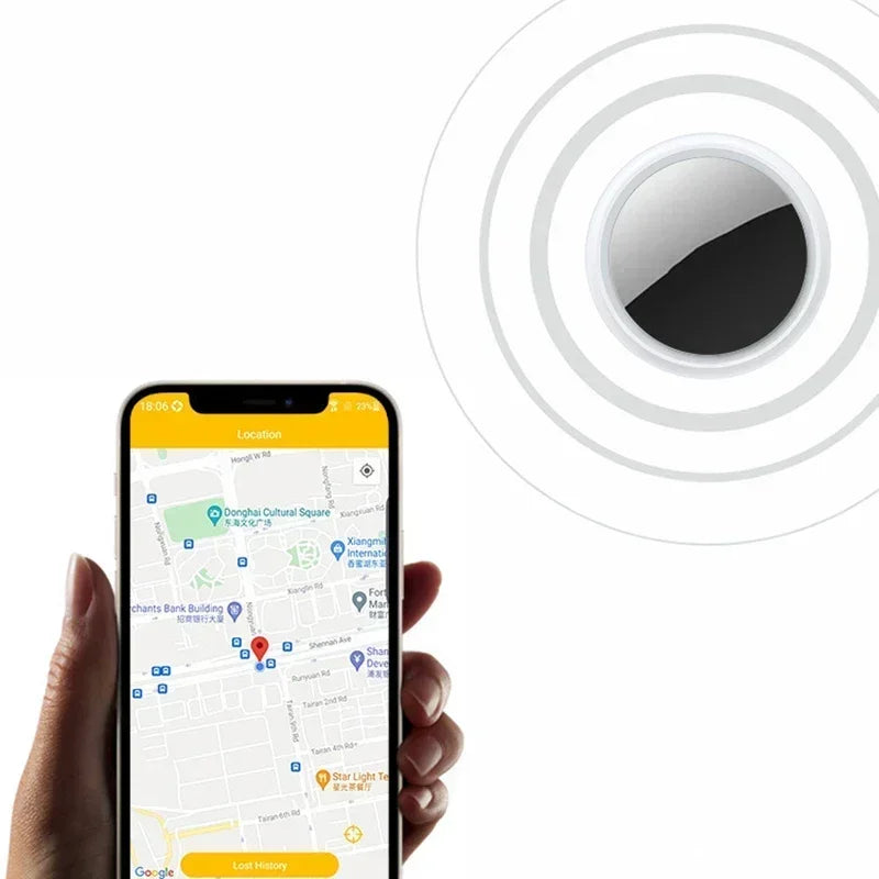 INZYX Bluetooth Pet Locator Tag for Dogs and Cats, Collar-Attached Anti-Lost Finder with Companion App, Short-Range Indoor Pet Finder