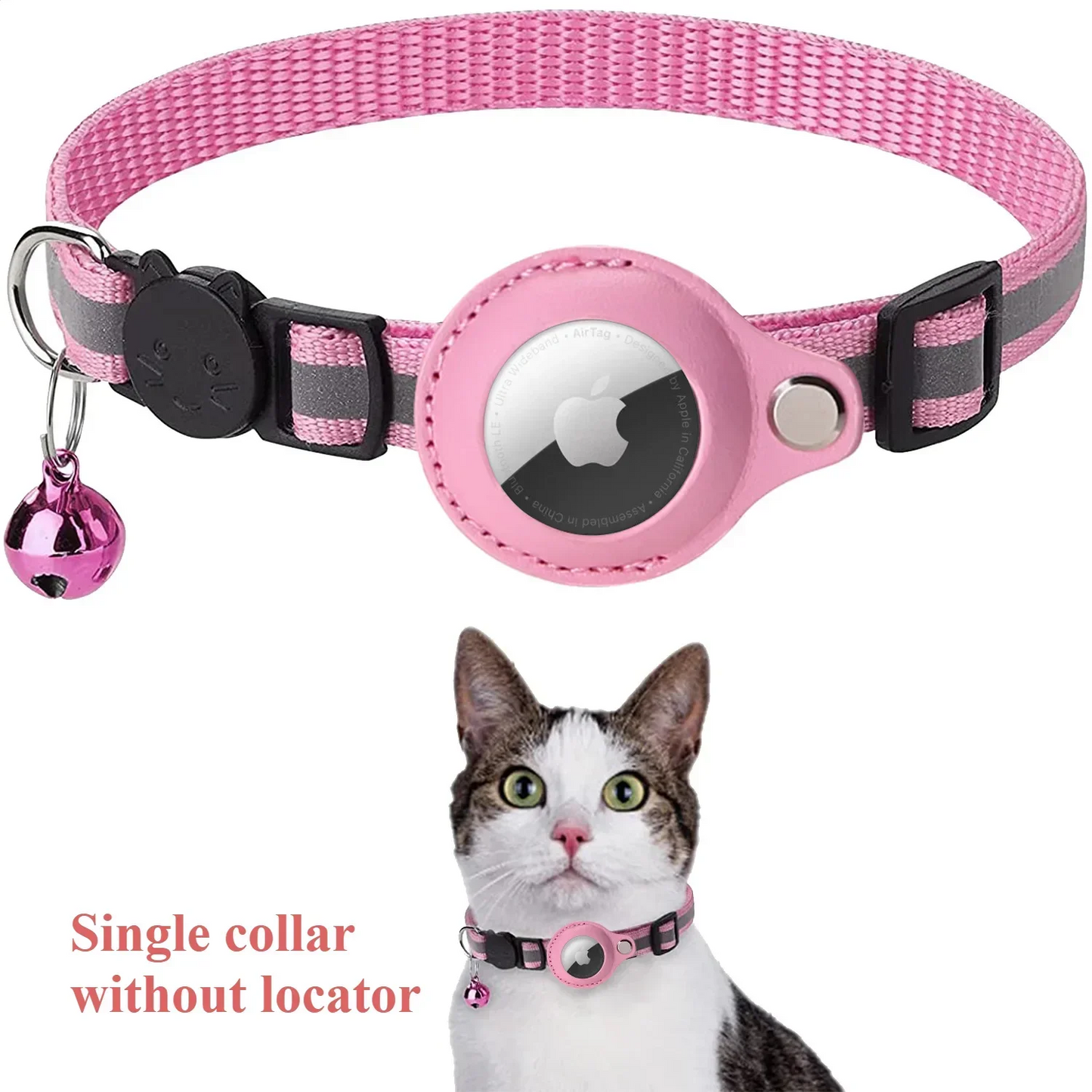 INZYX Bluetooth Pet Locator Tag for Dogs and Cats, Collar-Attached Anti-Lost Finder with Companion App, Short-Range Indoor Pet Finder