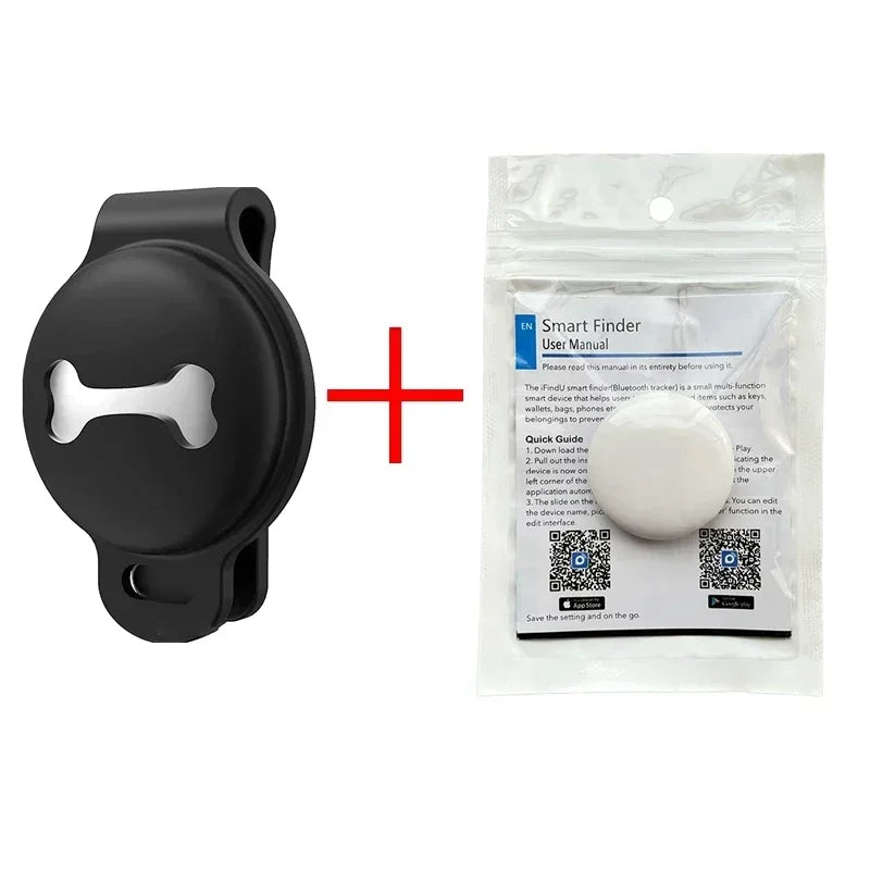INZYX Bluetooth Pet Locator Tag for Dogs and Cats, Collar-Attached Anti-Lost Finder with Companion App, Short-Range Indoor Pet Finder