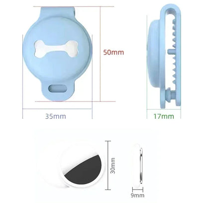 INZYX Bluetooth Pet Locator Tag for Dogs and Cats, Collar-Attached Anti-Lost Finder with Companion App, Short-Range Indoor Pet Finder
