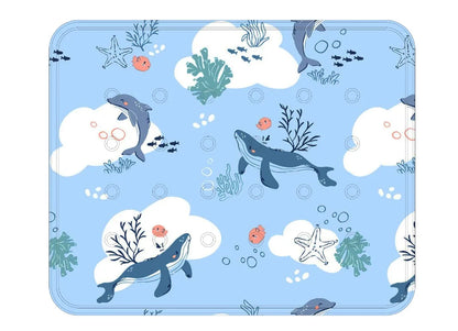 INZYX Pet Cooling Mat for Dogs and Cats, Pressure-Activated Gel Cooling Pad, Non-Toxic Summer Pet Bed for Crate, Car, and Kennel