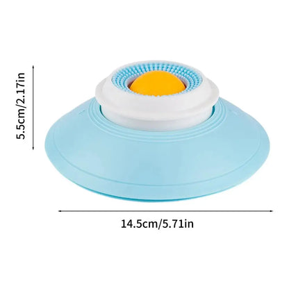 INZYX Slow Feeder Lick Mat for Dogs and Cats, Silicone Dog Bowl with Suction Cups, Anti-Choking Slow Feeding Mat for Wet and Dry Food