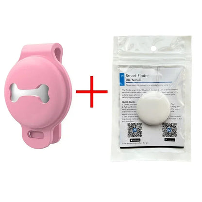 INZYX Bluetooth Pet Locator Tag for Dogs and Cats, Collar-Attached Anti-Lost Finder with Companion App, Short-Range Indoor Pet Finder