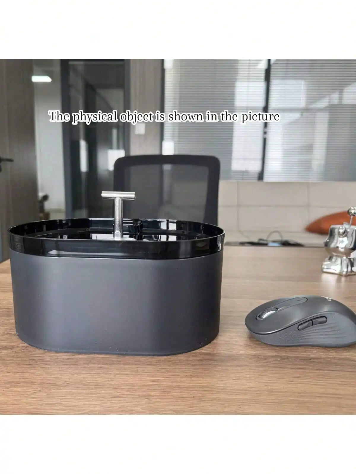 INZYX Cat Water Fountain 2.2L, Ultra-Quiet Automatic Pet Drinking Fountain with Filter for Cats and Small Dogs